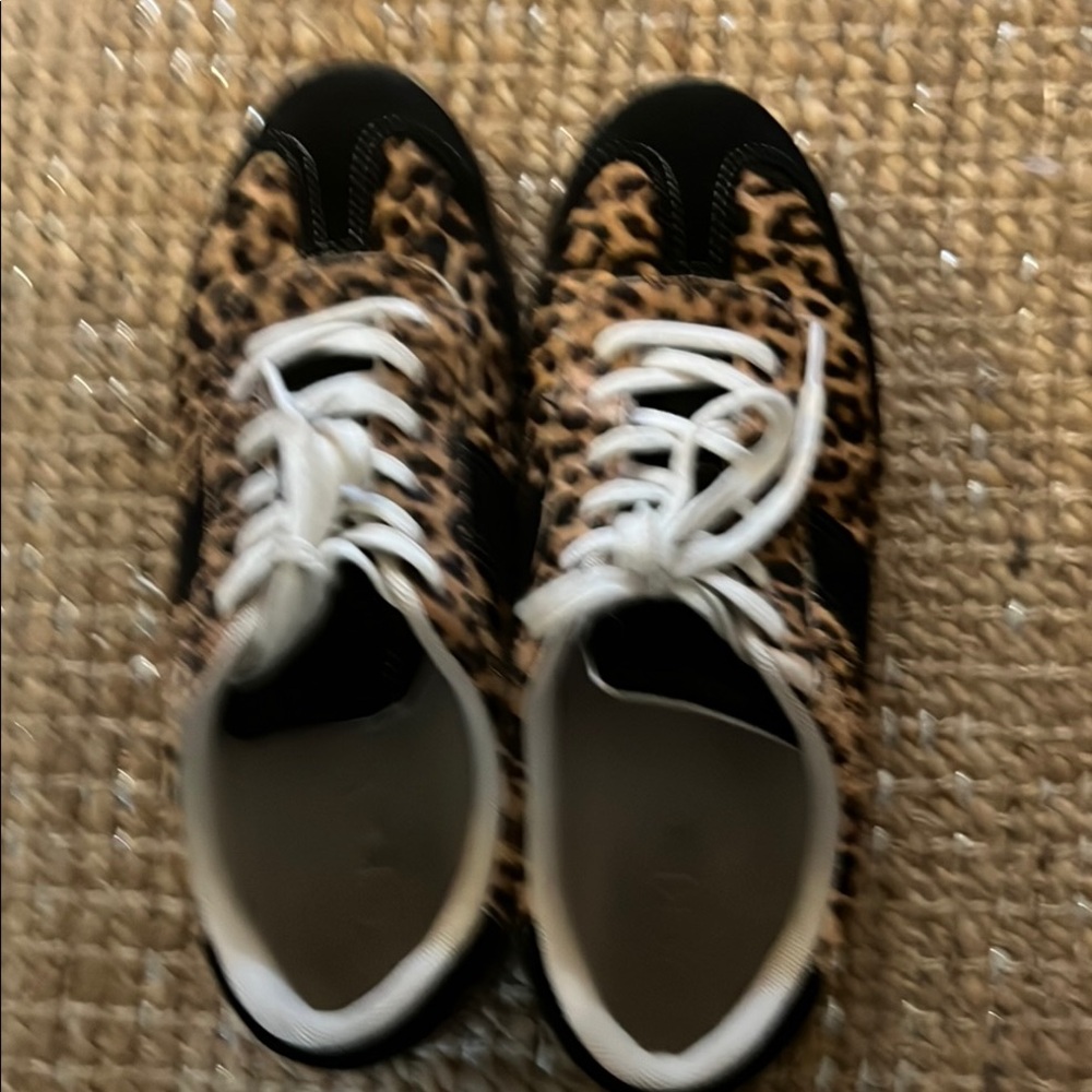 Brown and Black Fashion-Forward Sneakers